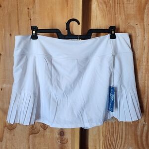 Elegant White Pleated Skirt BUY1 GET1 FREE